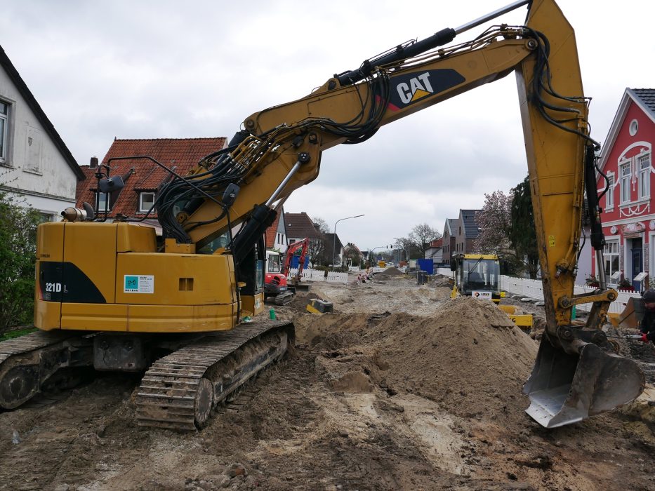 Baustelle Bremer Heerstrasse